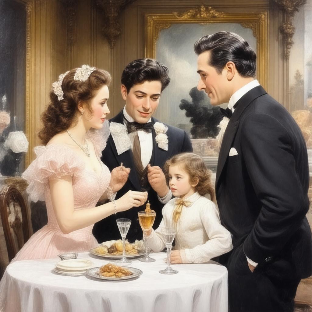 Click to view larger image AI-created image of Private Lives