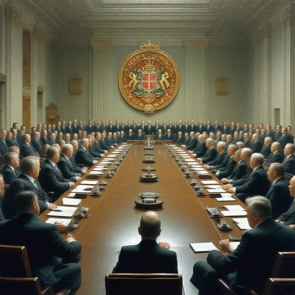 Click to view larger image AI-created image of Privileges Committee