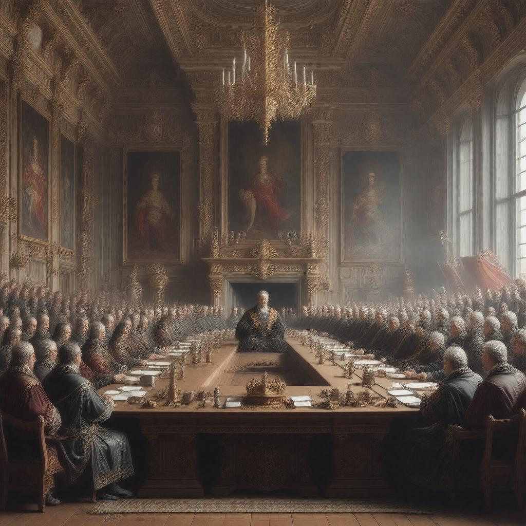 AI-created image of Privy Council of England