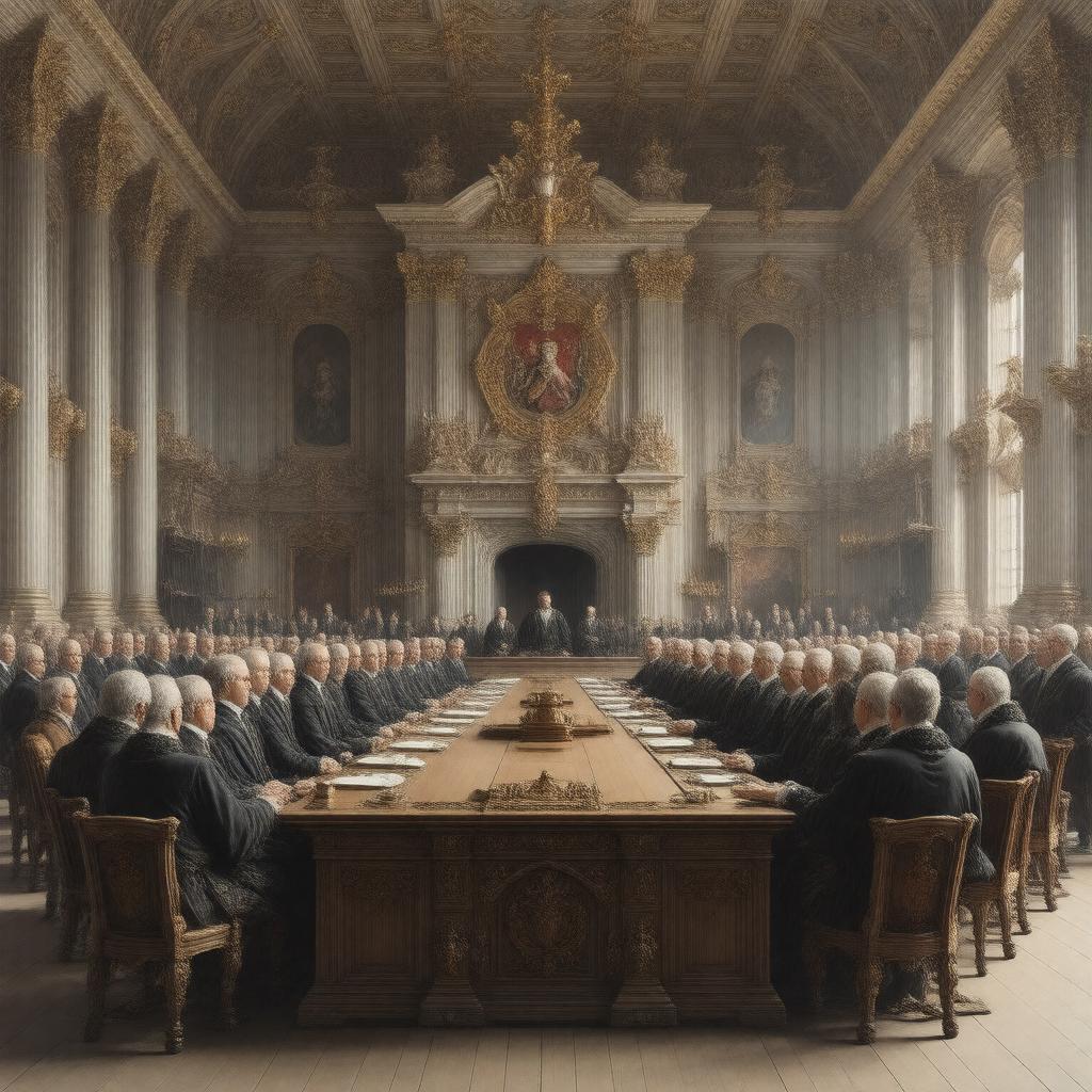 AI-created image of Privy Council of Ireland