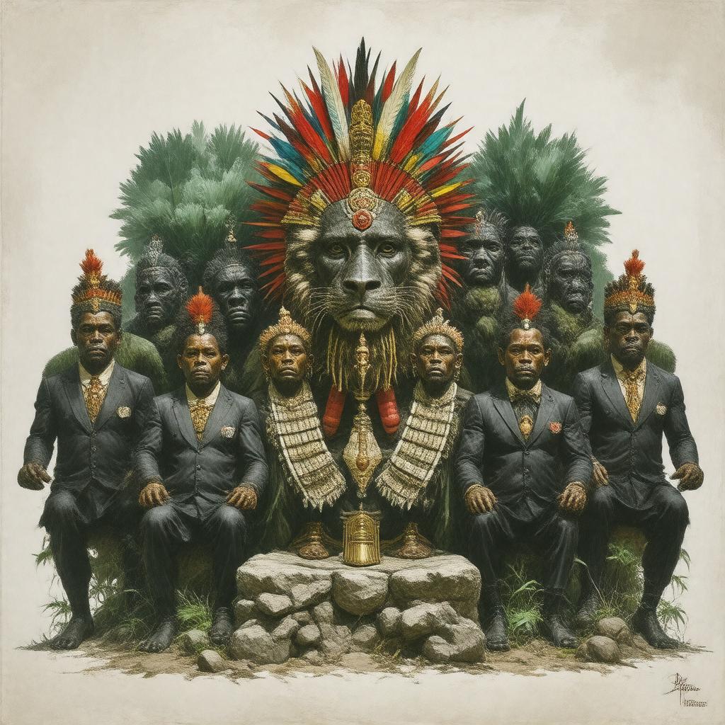 AI-created image of Privy Council of Papua New Guinea