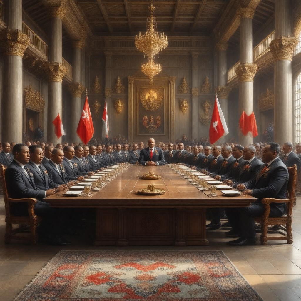 AI-created image of Privy Council of Tonga