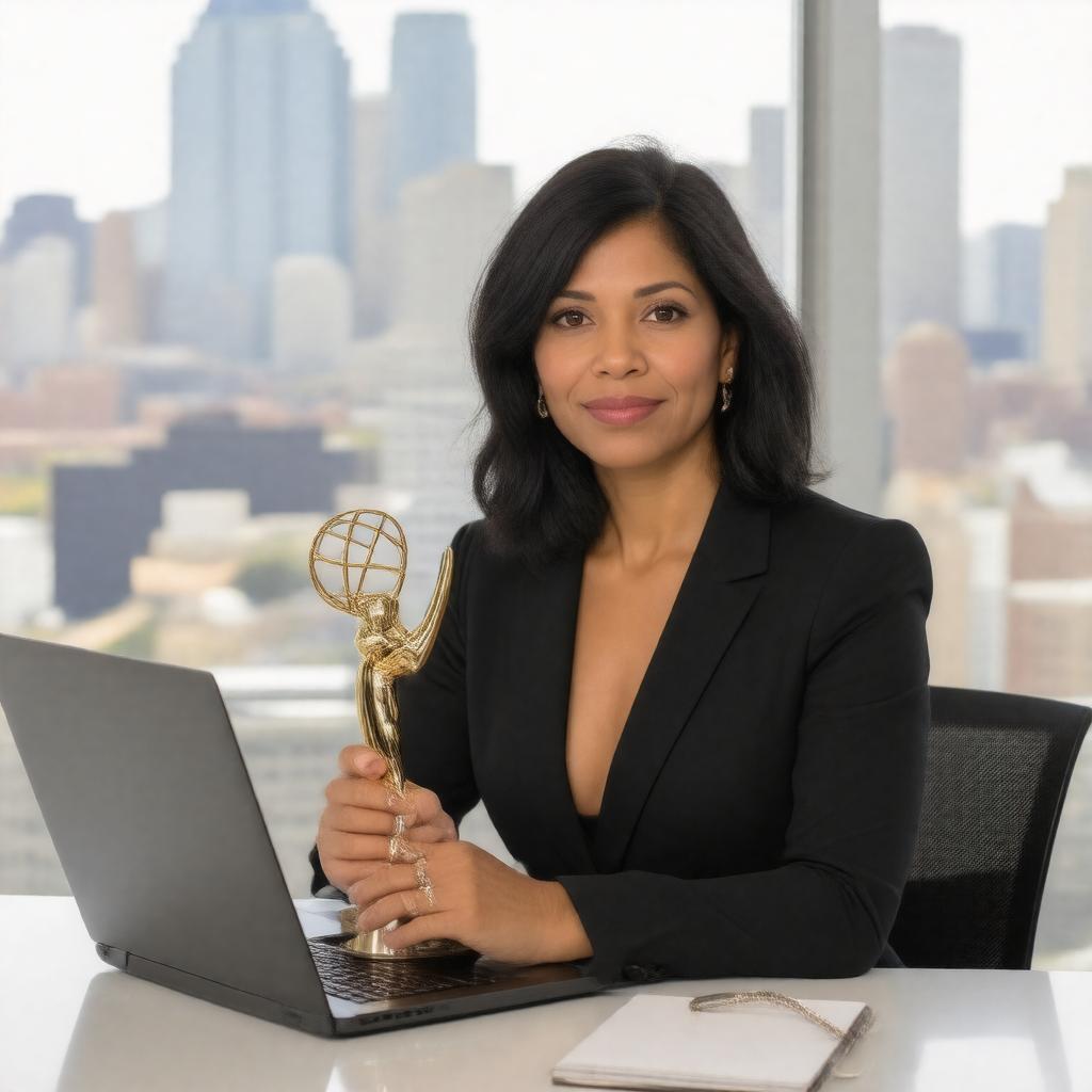 AI-created image of Priyanka Dayal McCluskey