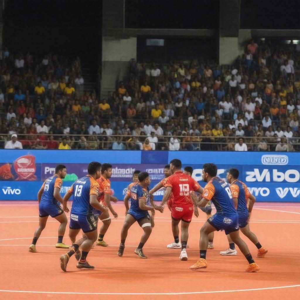 AI-created image of Pro Kabaddi League