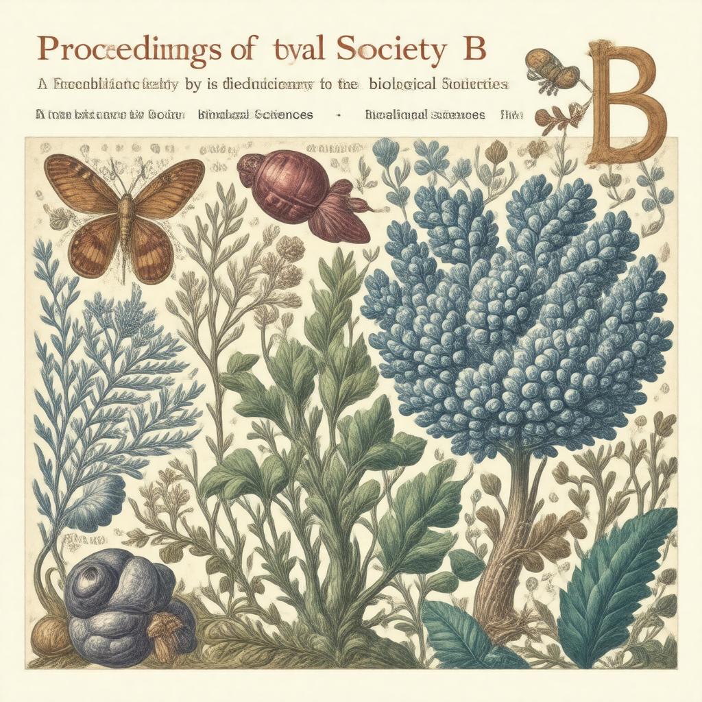 Click to view larger image AI-created image of Proceedings of the Royal Society B