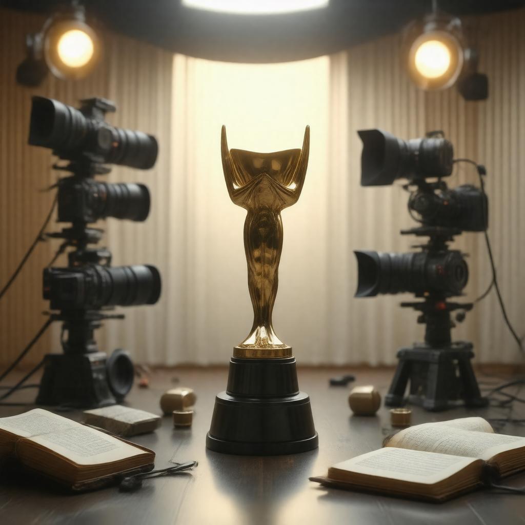 Click to view larger image AI-created image of Producers Guild of America Award