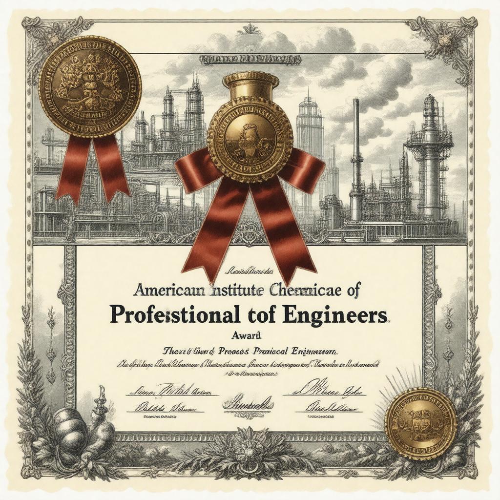 AI-created image of Professional Progress Award