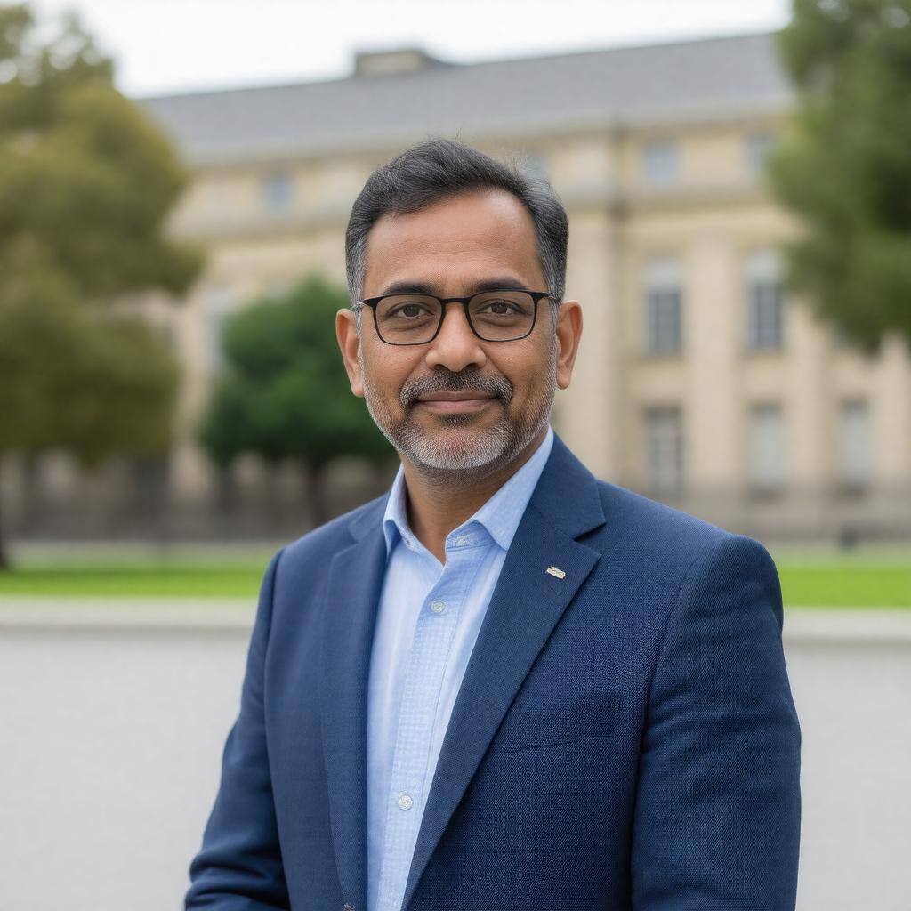 AI-created image of Professor Deeph Chana