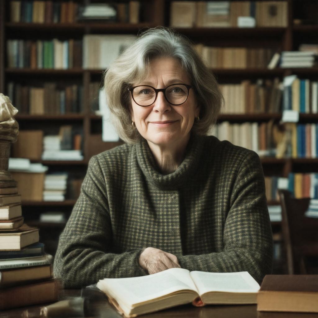 AI-created image of Professor Jacqueline Rose