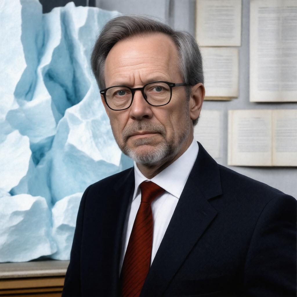 AI-created image of Professor Martin Siegert