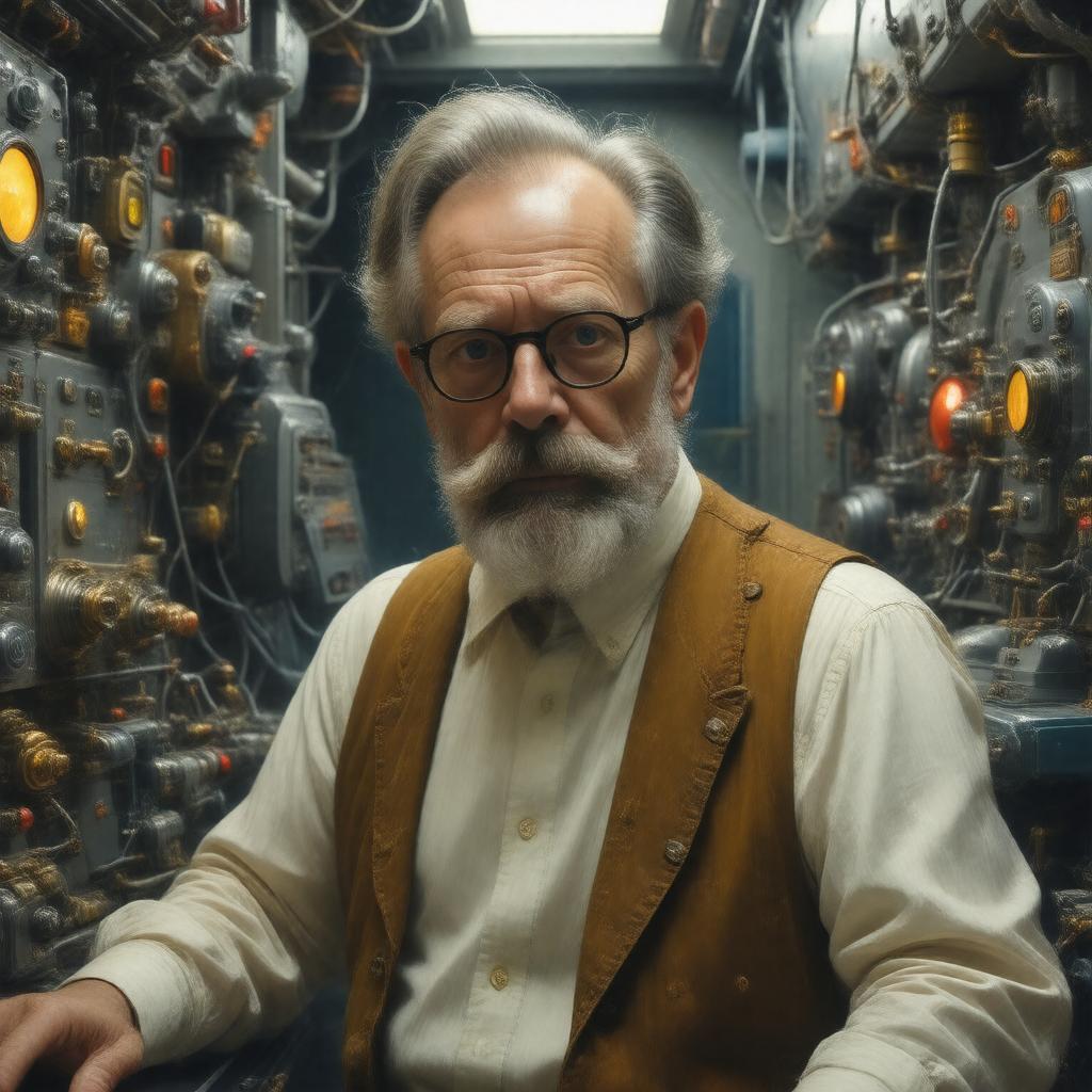 AI-created image of Professor Niemand