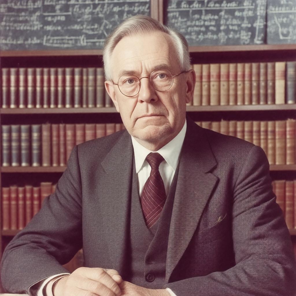 AI-created image of Professor Sir John Ball