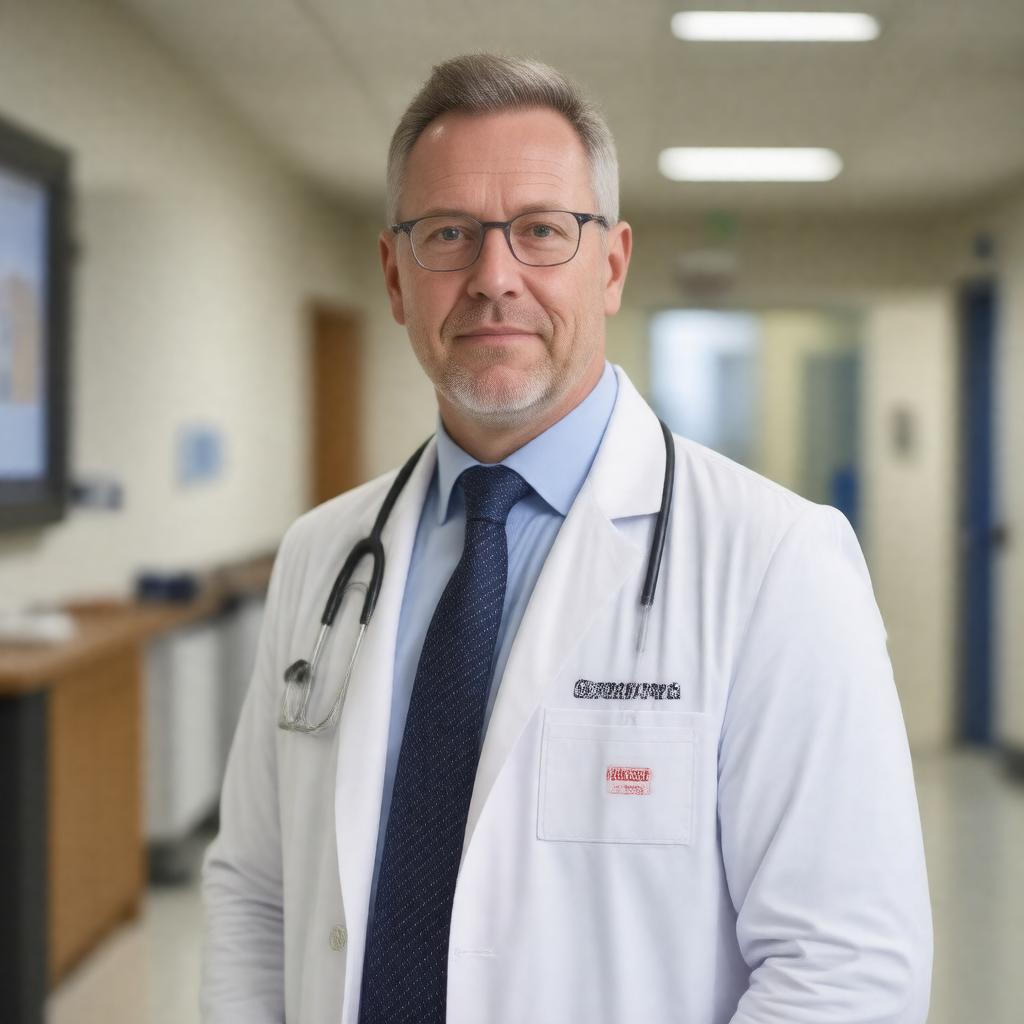 AI-created image of Professor Tim Orchard