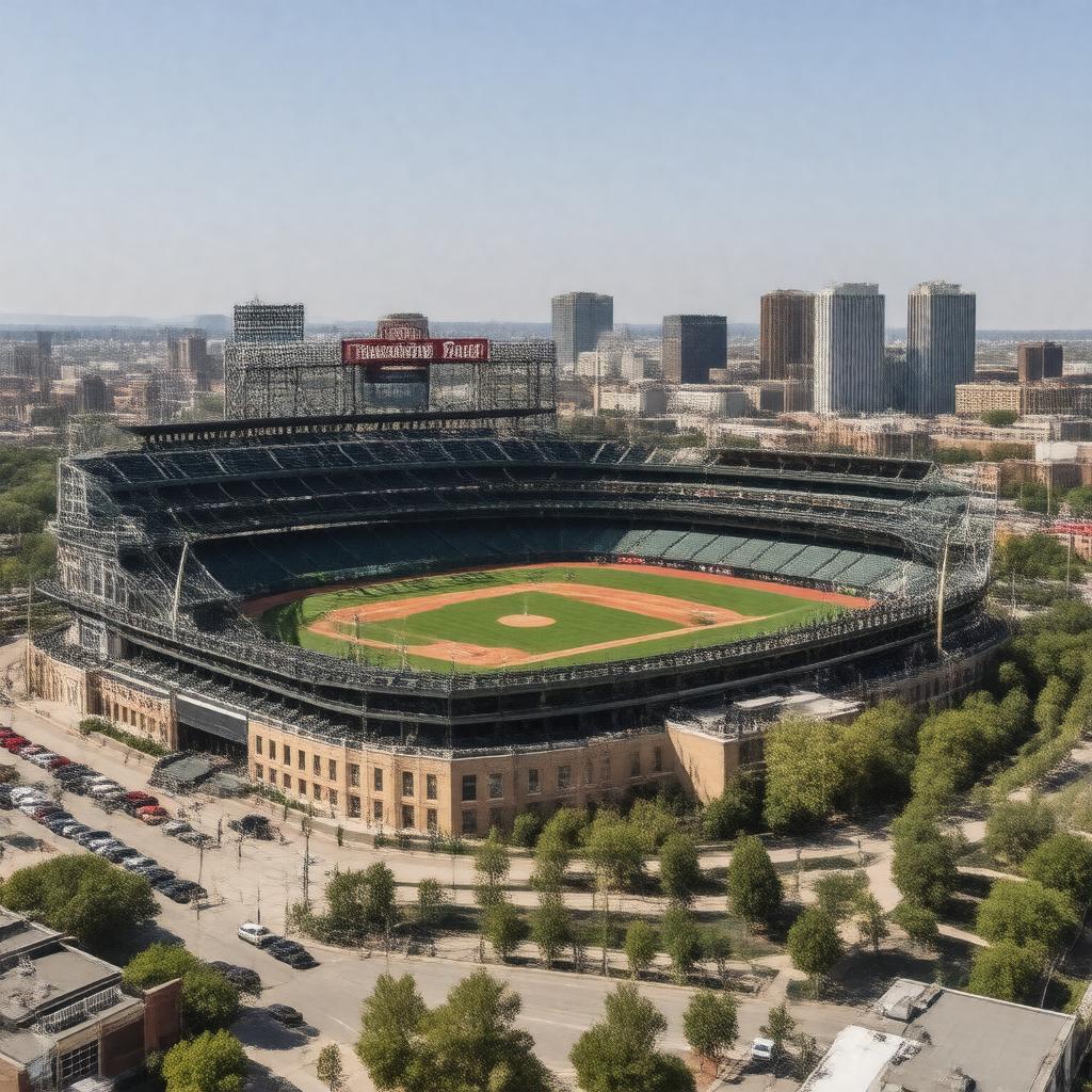 AI-created image of Progressive Field