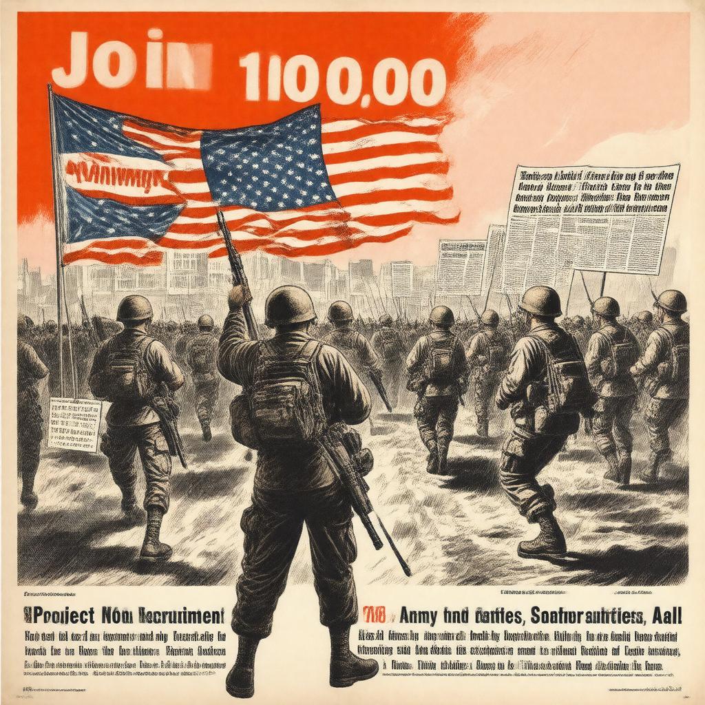 AI-created image of Project 100,000