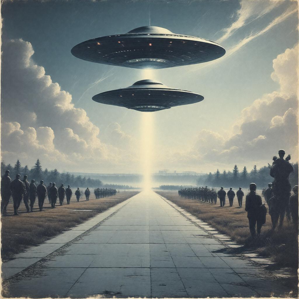 AI-created image of Project Blue Book closure