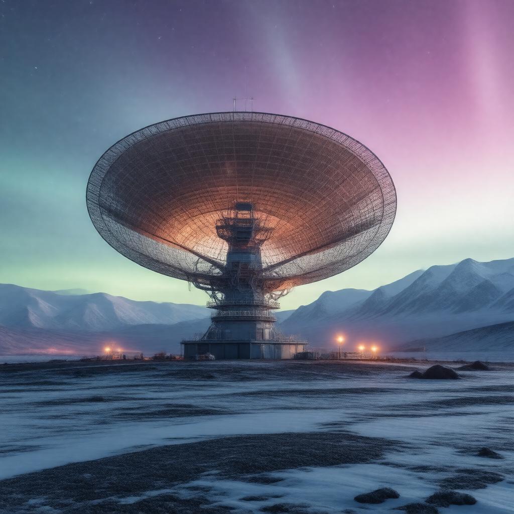 AI-created image of Project HAARP
