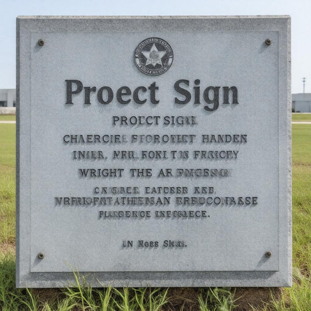 AI-created image of Project Sign