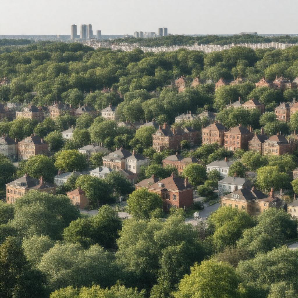 AI-created image of Prospect Hill, Brooklyn, New York