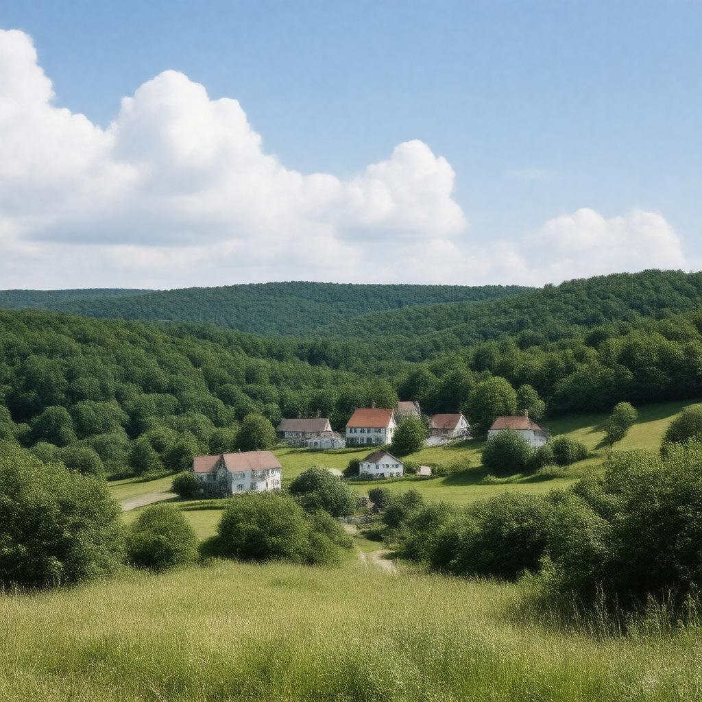 AI-created image of Prospect Hill, New York