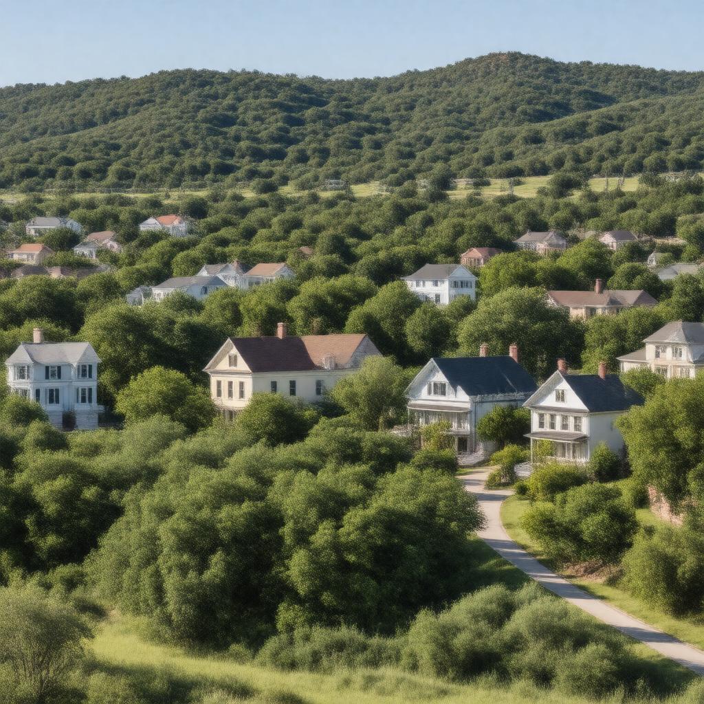 AI-created image of Prospect Hill, San Antonio, Texas
