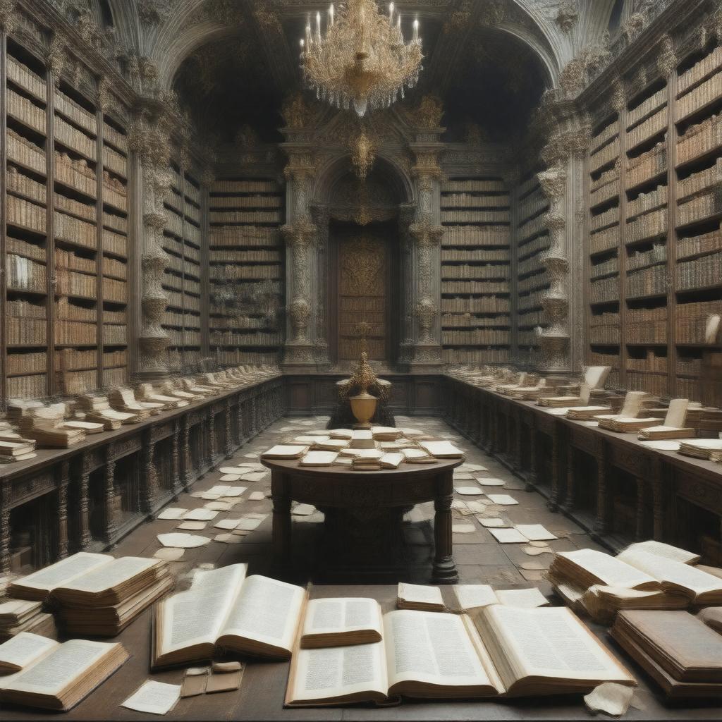 AI-created image of Prospero's Books (film)
