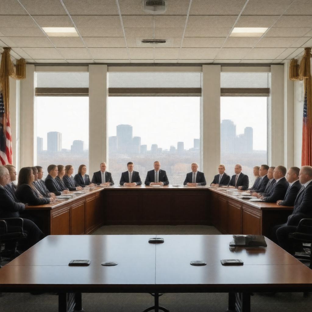 AI-created image of Providence City Council