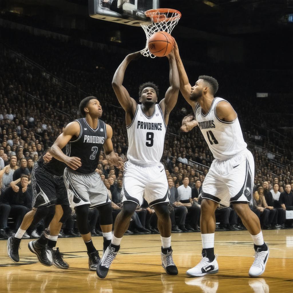 Click to view larger image AI-created image of Providence Friars