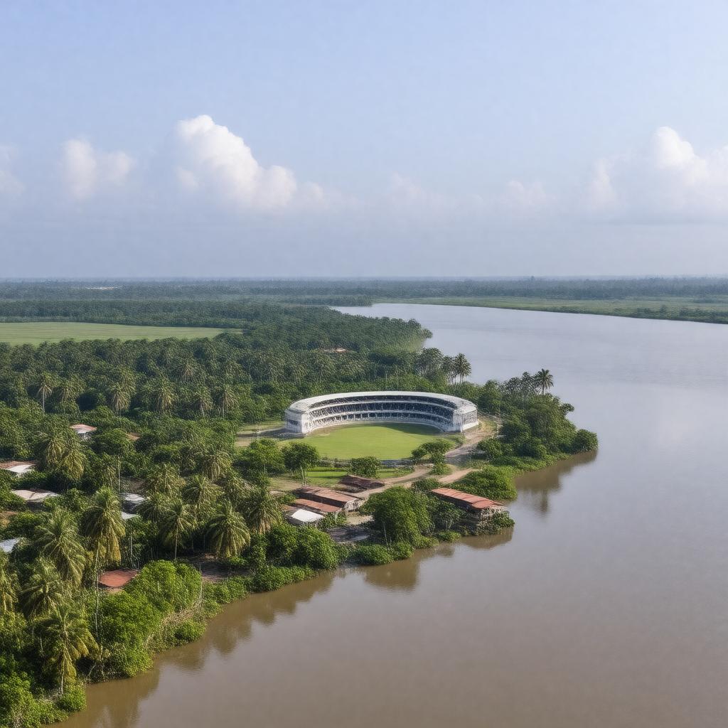 AI-created image of Providence, Guyana