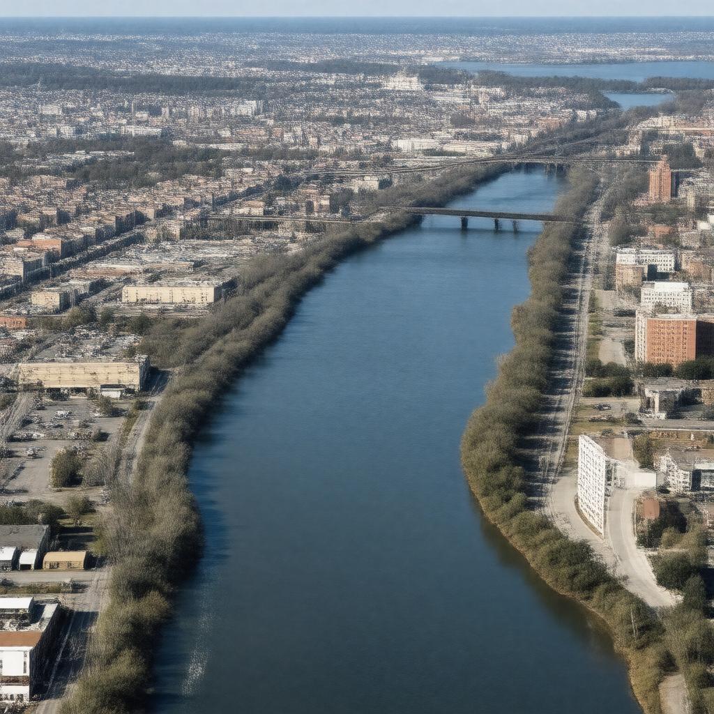AI-created image of Providence River