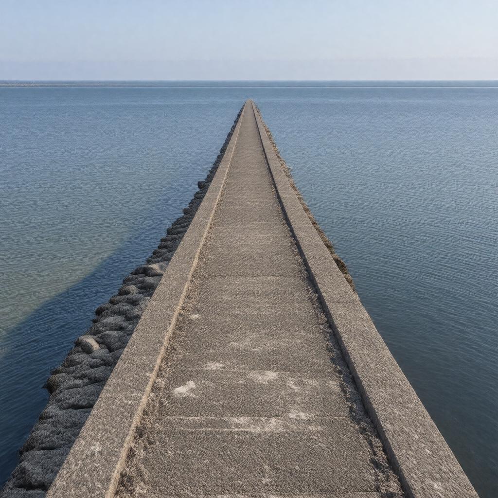 AI-created image of Provincetown Causeway