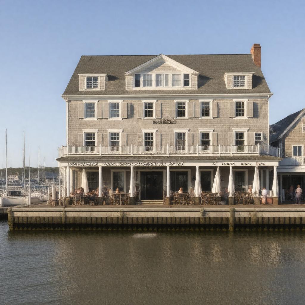 AI-created image of Provincetown Harbor Hotel