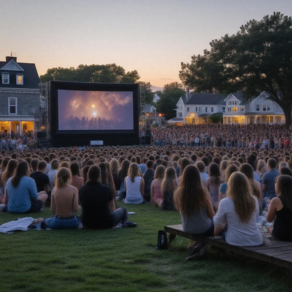 AI-created image of Provincetown International Film Festival