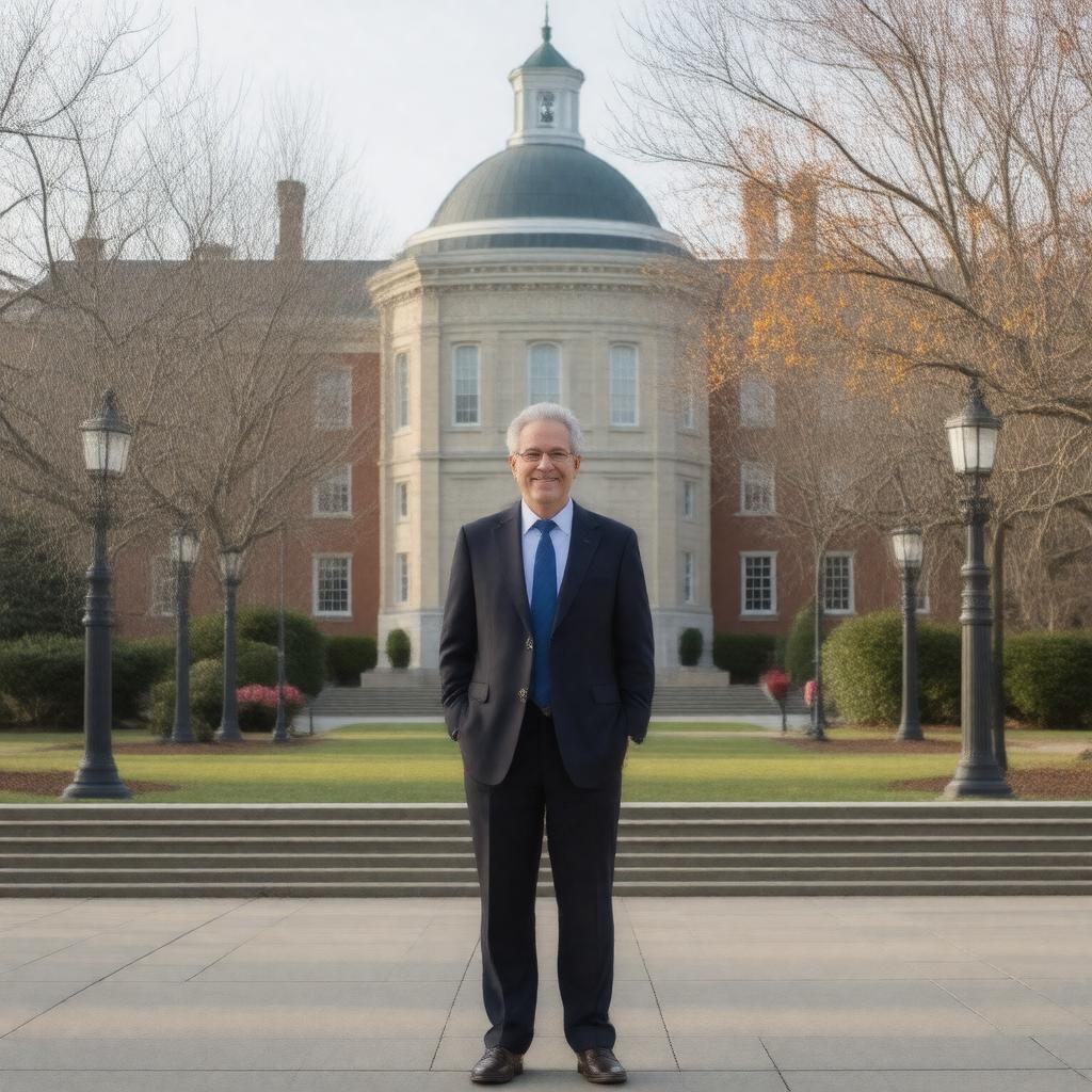 Click to view larger image AI-created image of Provost of Tufts University