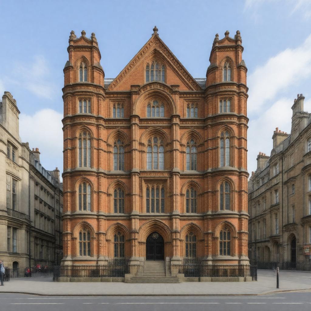 Click to view larger image AI-created image of Prudential Assurance Building, London