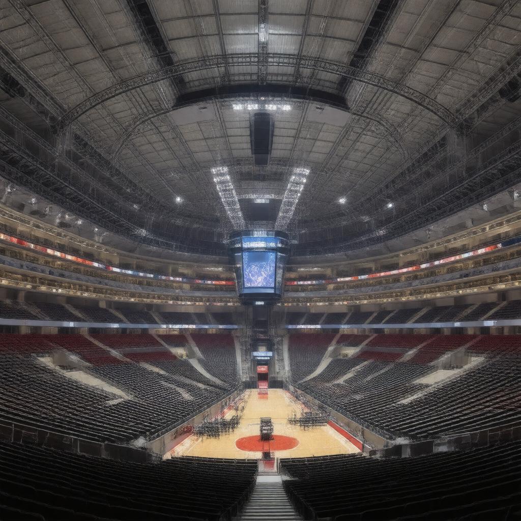 AI-created image of Prudential Center