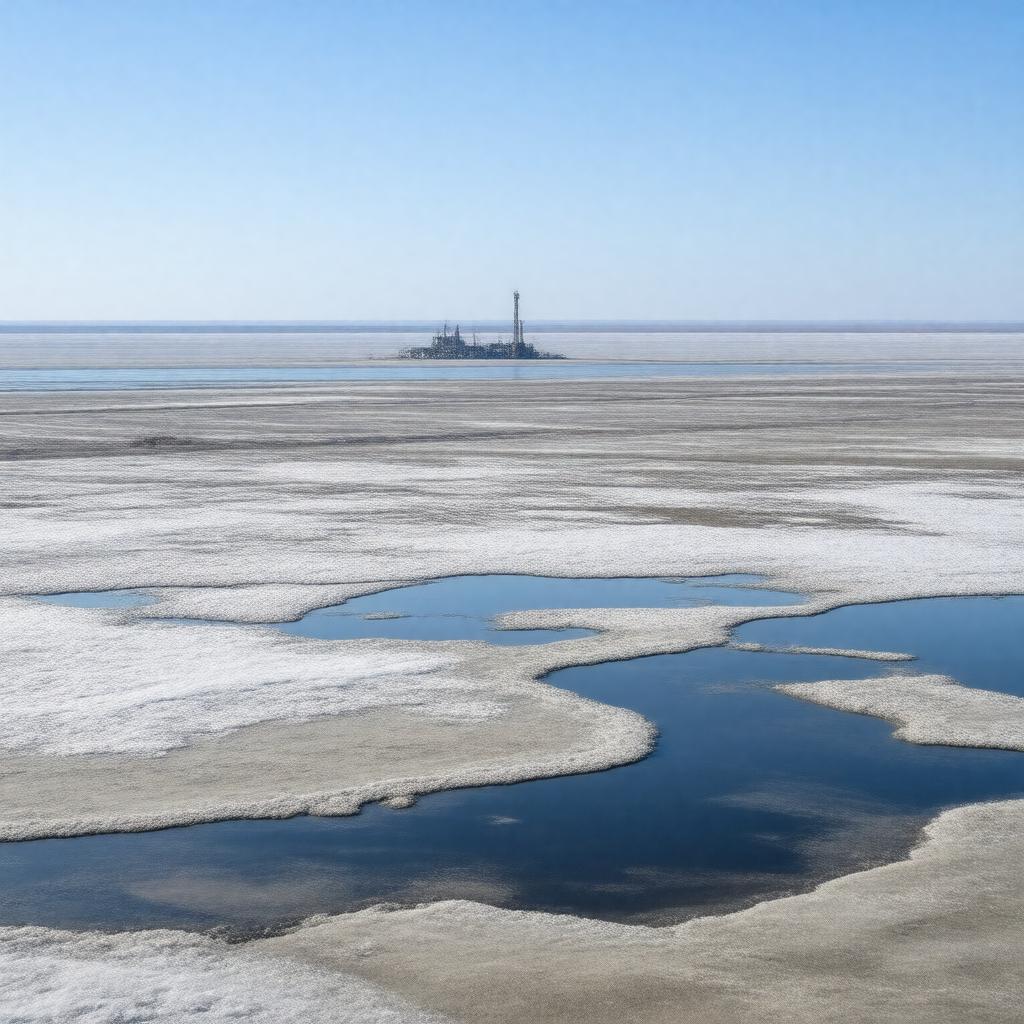 Click to view larger image AI-created image of Prudhoe Bay