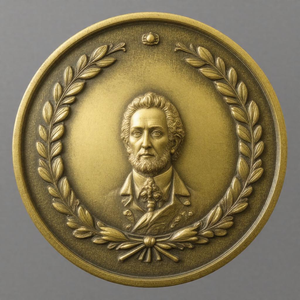 AI-created image of Prussian Academy of Sciences Gold Medal