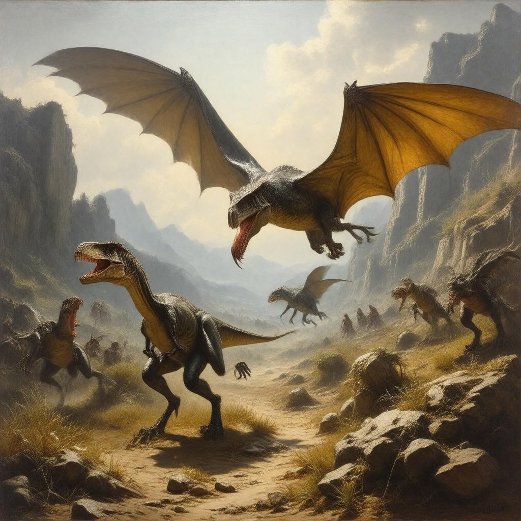 AI-created image of Pterodactyl Hunt