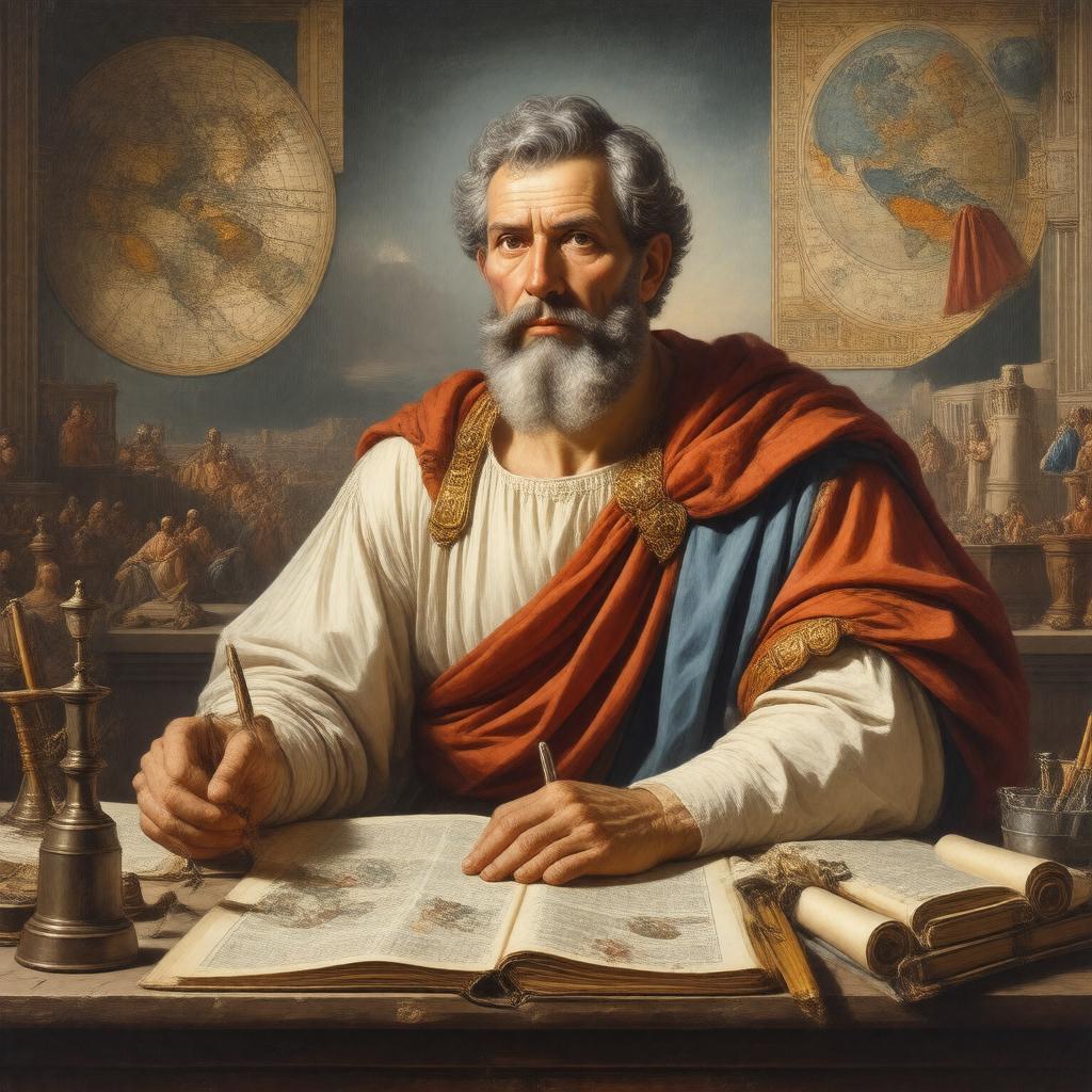 AI-created image of Ptolemy