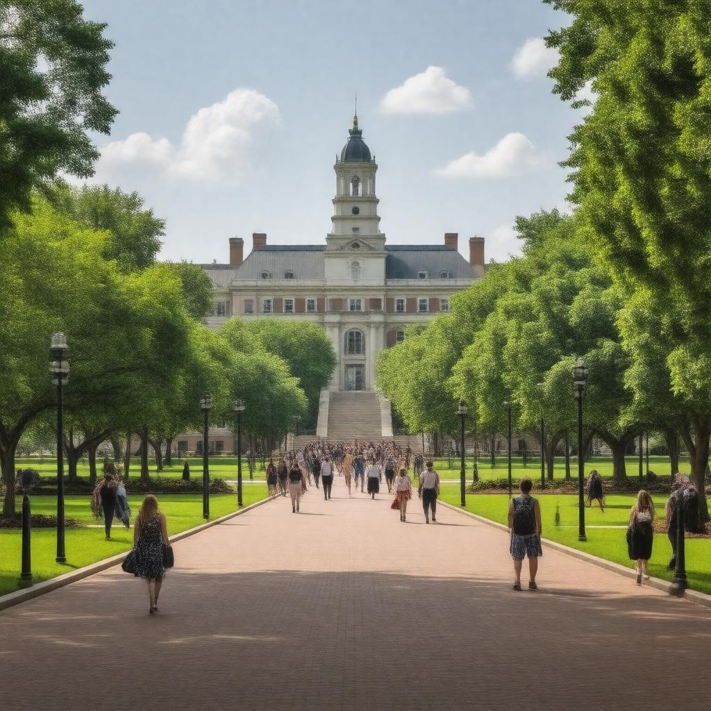 AI-created image of Public Ivy