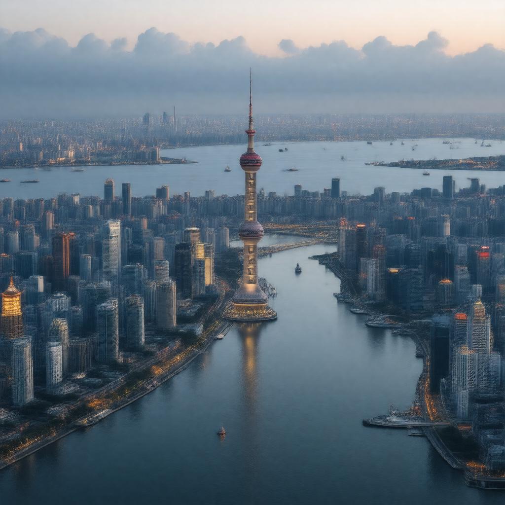 AI-created image of Pudong