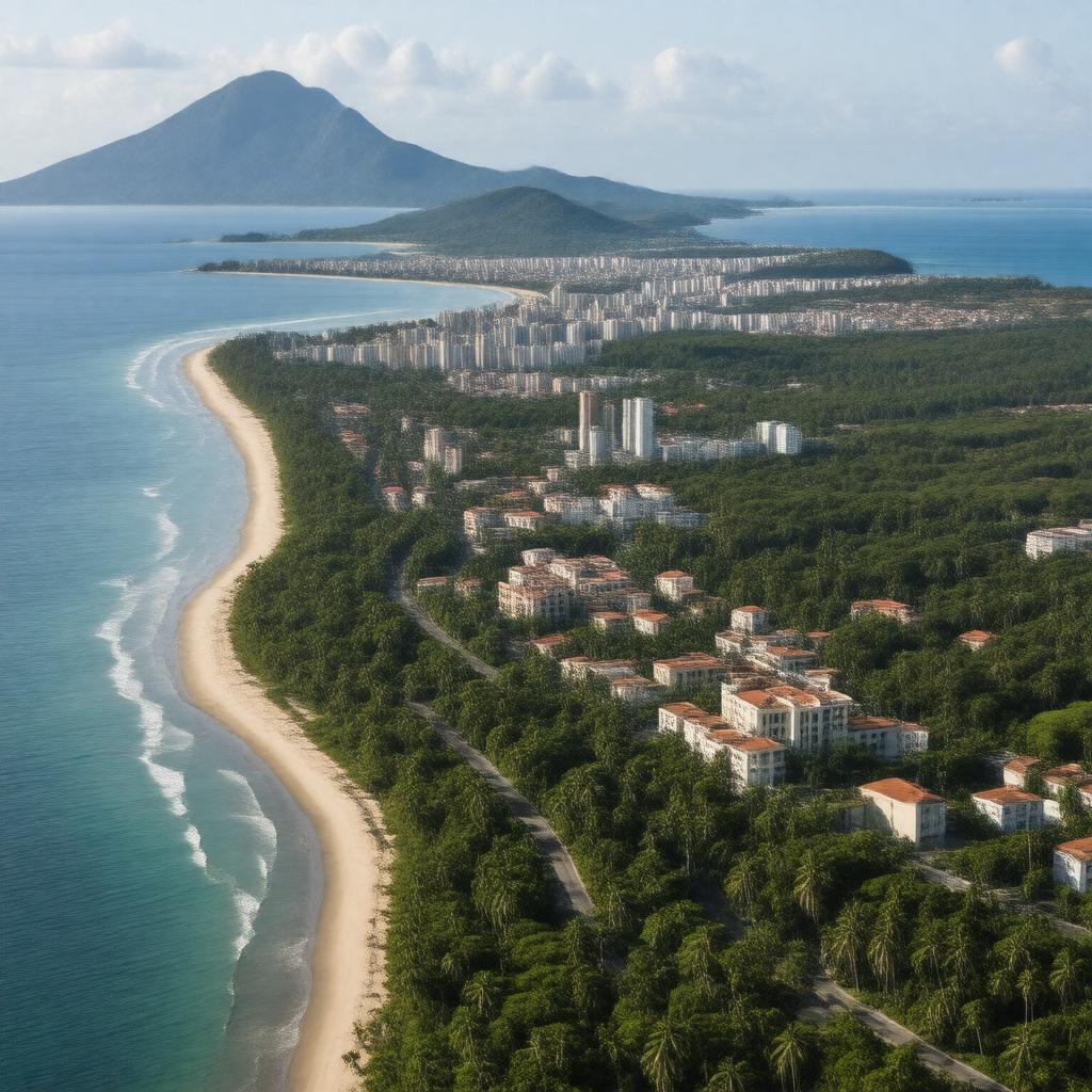 AI-created image of Puerto Plata