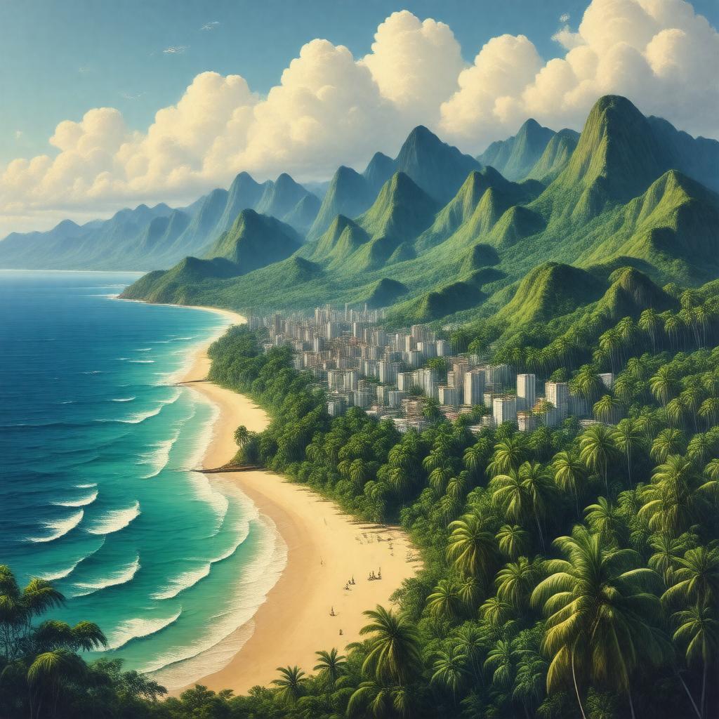 AI-created image of Puerto Rico