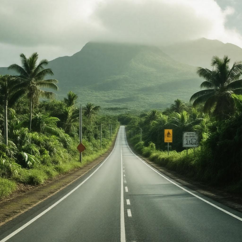 AI-created image of Puerto Rico Highway 125