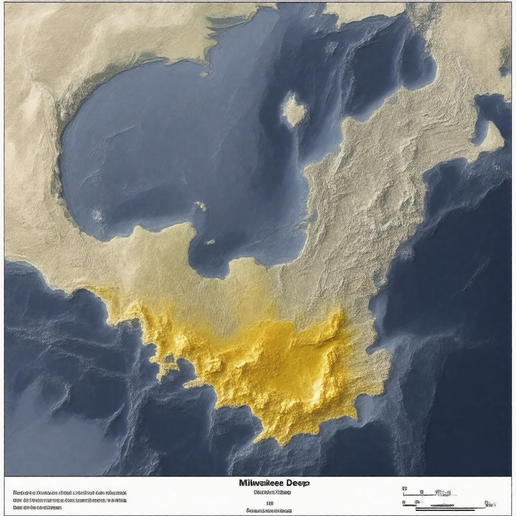 AI-created image of Puerto Rico Trench
