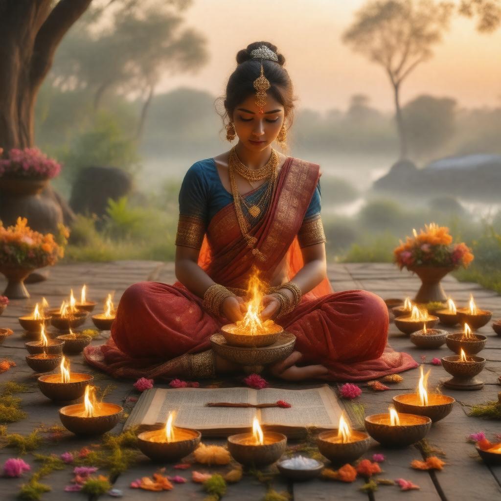 AI-created image of Puja