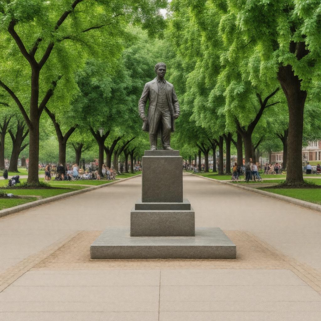 AI-created image of Pulaski Park