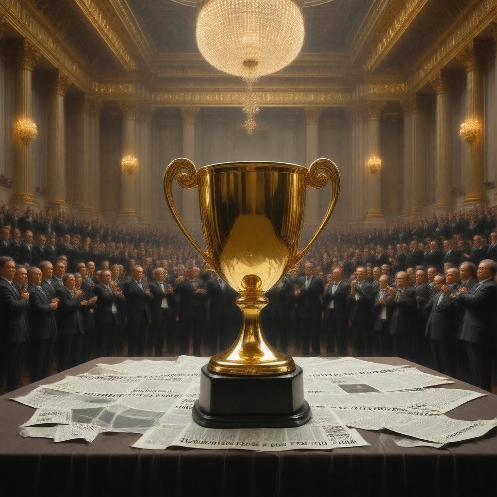 Click to view larger image AI-created image of Pulitzer Prizes in Journalism