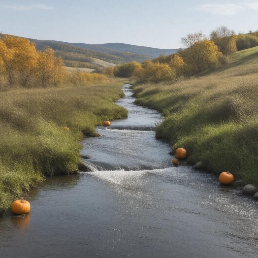 AI-created image of Pumpkin Creek
